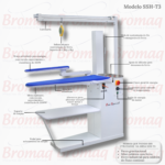 Mesa de Passar Industrial Sun Special Modelo SSH-T3